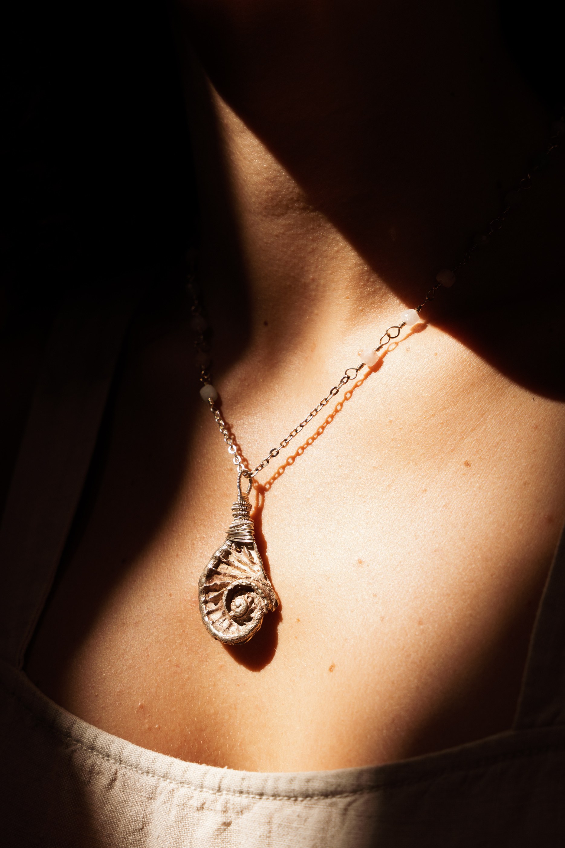 Jewelry and fashion campaign detail